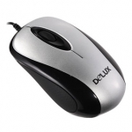 Delux Mouse DLM-350BU Silver/Black Delux Mouse DLM-350BU Silver/Black